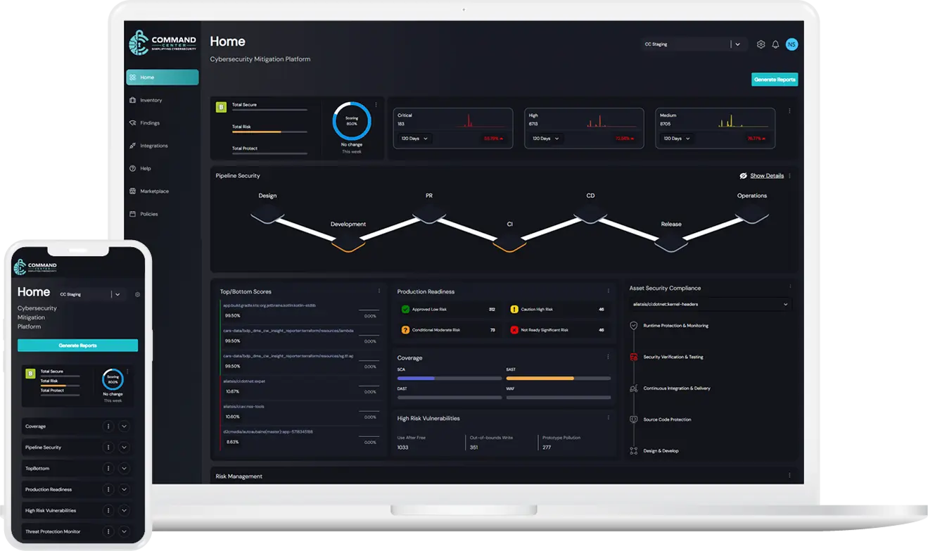 devices with command center